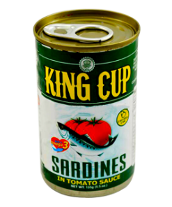 KING CUP SARDINES IN TS EOC 155G