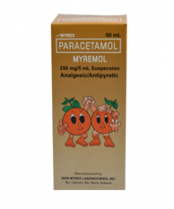 PARACETAMOL 250MG SYRUP 60ML