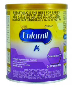 ENFAMIL A+ GENTLEASE 0-12MOS 400G