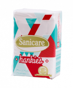 SANICARE HANKIES 10PULLS 3PLY
