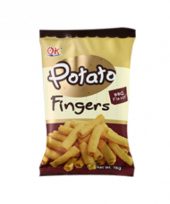 POTATO FINGERS BBQ 18G BY 10'S