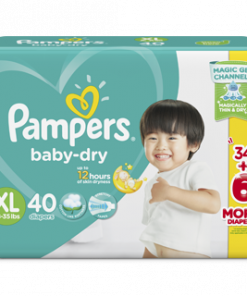 PAMPERS DRY JUMBO XL 40S