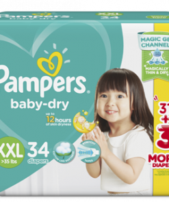 PAMPERS DRY JUMBO XXL 34S