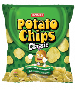 JACK N JILL POTATO CHIPS CLASSIC SOUR CREAM & ONION 22G