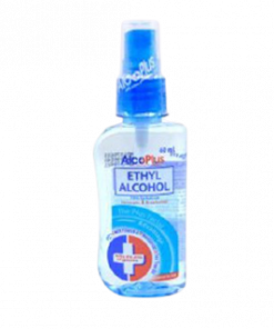 ALCOPLUS ETHYL 70% 60ML SPRAY