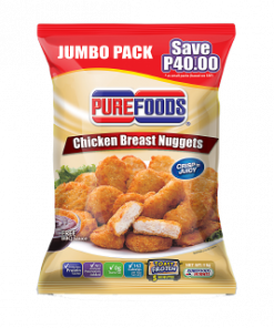 PUREFOODS CHICKEN BREAST NUGGETS 1KG