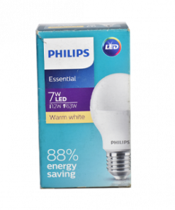 PHILIPS ESSENTIAL LED BULB E27-7W WW