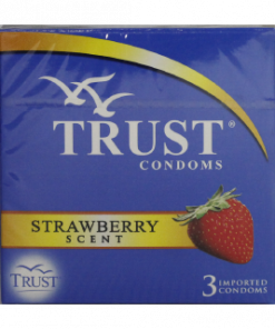 TRUST CONDOM STRAWBERRY