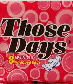 THOSE DAYS NAPKIN WINGS 8S