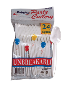 VALUEPLUS SPOON WHITE  24S