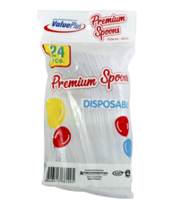 VALUEPLUS SPOON PREMIUM CLEAR 24S