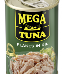 MEGA TUNA FLAKES IN OIL 155G