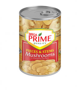 MEGA PRIME MUSHROOM PIECES & STEMS 425G