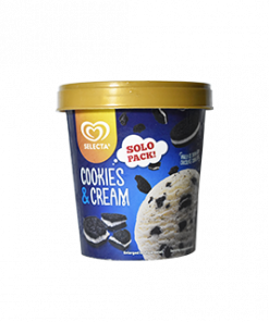 SELECTA COOKIES & CREAM 475ML