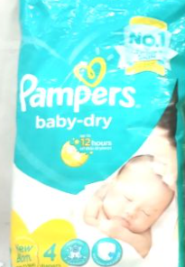 PAMPERS NEW BORN 4S