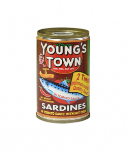 YOUNGS TOWN SARDINES RED EOC 155G