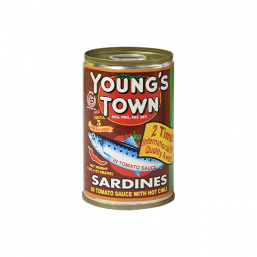YOUNGS TOWN SARDINES GREEN EOC 155G SRS Sulit