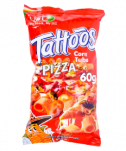 TATTOOS CRN TUBE PZZA 60G