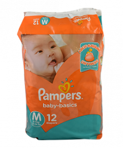 PAMPERS COMFORT MEDIUM 12S
