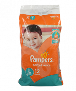 PAMPERS COMFORT LARGE 12S