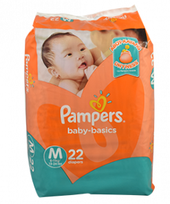 PAMPERS COMFORT MEDIUM 22S