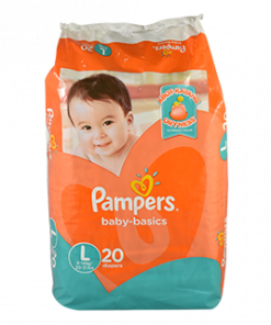 PAMPERS COMFORT LARGE 20S