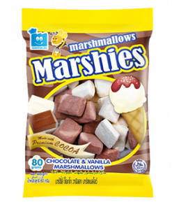 MARSHIES CHOCO VANILLA 80GX24