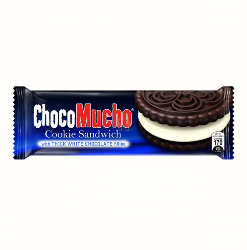 CHOCO MUCHO COOKIE SANDWICH WHITE CHOCO 10S