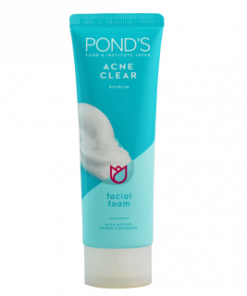 PONDS ACNE CLEAR FOAM 50G