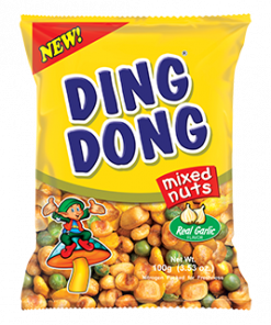 DINGDONG MIXED NUTS GARLIC 100G