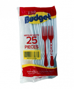 SRS BUDGET PLASTIC FORK 25S