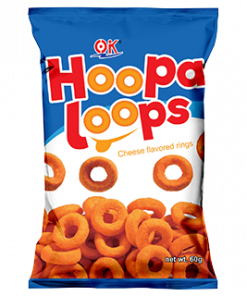 HOOPA LOOPS CHEESE RINGS 60G