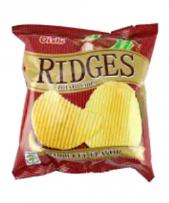 OISHI RIDGES SPCY BBQ 22G