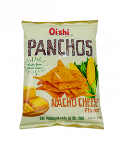 OISHI PANCHOS NACHO CHEESE 85G