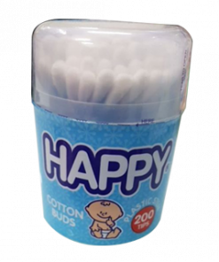 HAPPY COTTON BUDS CAN 200S