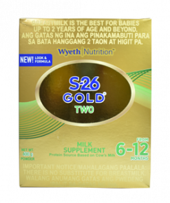 S26 GOLD TWO 400G