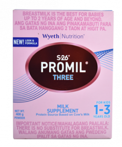S26 PROMIL THREE 400G