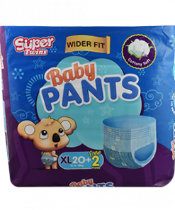 SUPER TWINS BABY PANTS XL 20+2