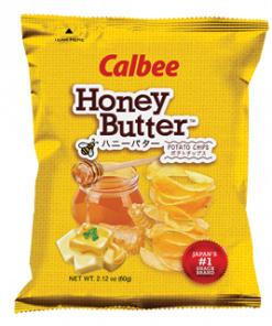 CALBEE HONEY BUTTER POTATO CHIPS 60G