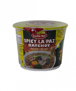 LUCKY ME MINI INSTANT NOODLE SPICY LA PAZ BATCHOY 40G