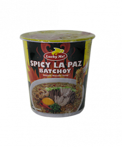 LUCKY ME INSTANT NOODLE SPICY LA PAZ BATCHOY SUP 70G