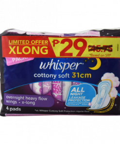 WHISPER COTTON X-LONG 4S