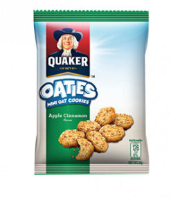 QUAKER OATS APPLE & CINNAMON 28G