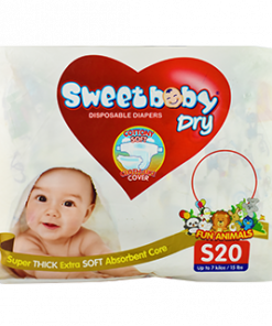 SWEET BABY DRY TRAVEL PACK SMALL 20S