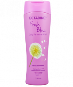 BETADINE FRESH BLISS DAILY FEMININE WASH LAVENDER DREAM 250ML