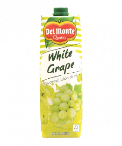 DEL MONTE WHITE GRAPE JUICE TETRA 1L