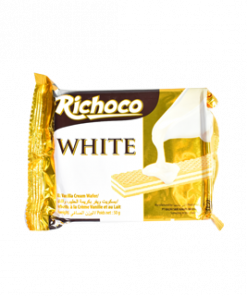 RICHOCO WHITE VANILLA WAFER 50GX60