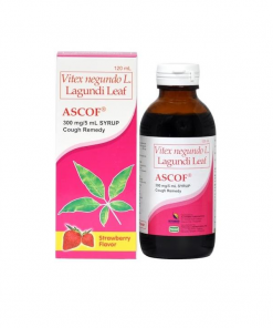 ASCOF SYRUP STRAWBERRY 120ML