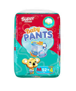 SUPER TWINS BABY PANTS MED JUMBO 52S+4