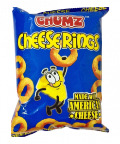 CHUMZ CHEESE RINGS 55GX25